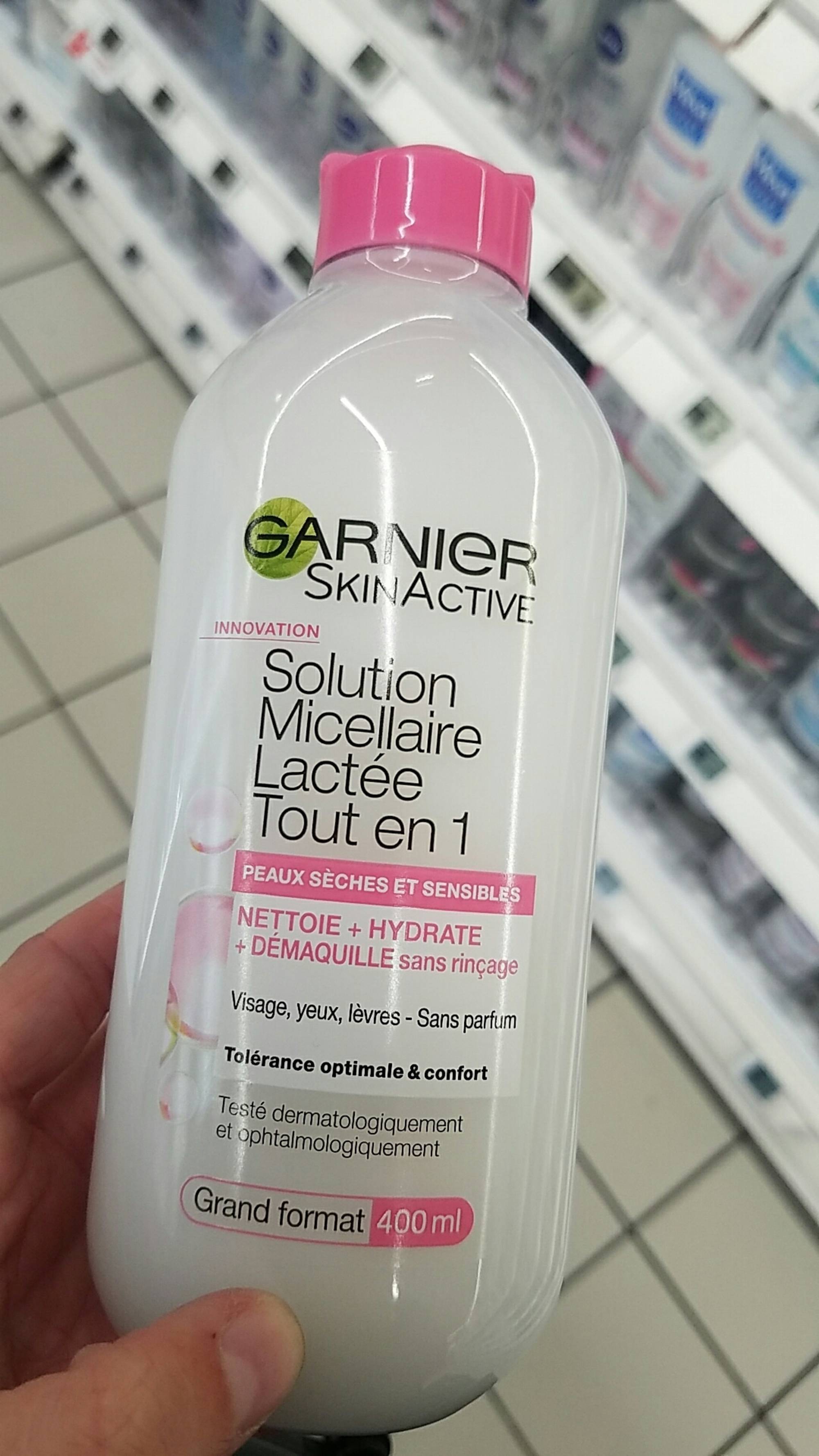 Garnier - SkinActive - Solution Micellaire Tout en Un - Tous Types de Peaux  Même Sensibles - Grand Format - 400 ml : : Beauté et Parfum