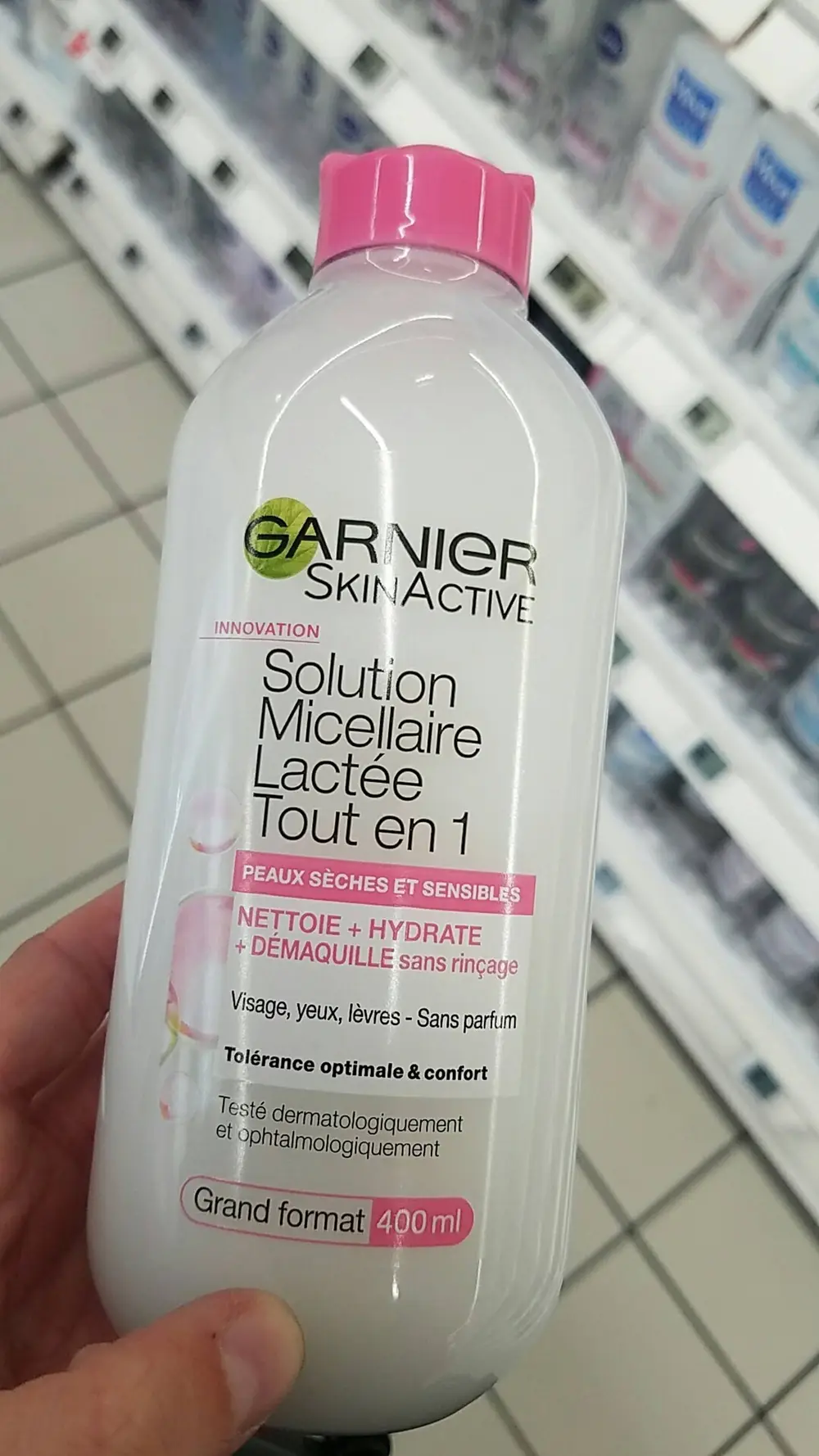 GARNIER - Solution micellaire lactée tout en 1