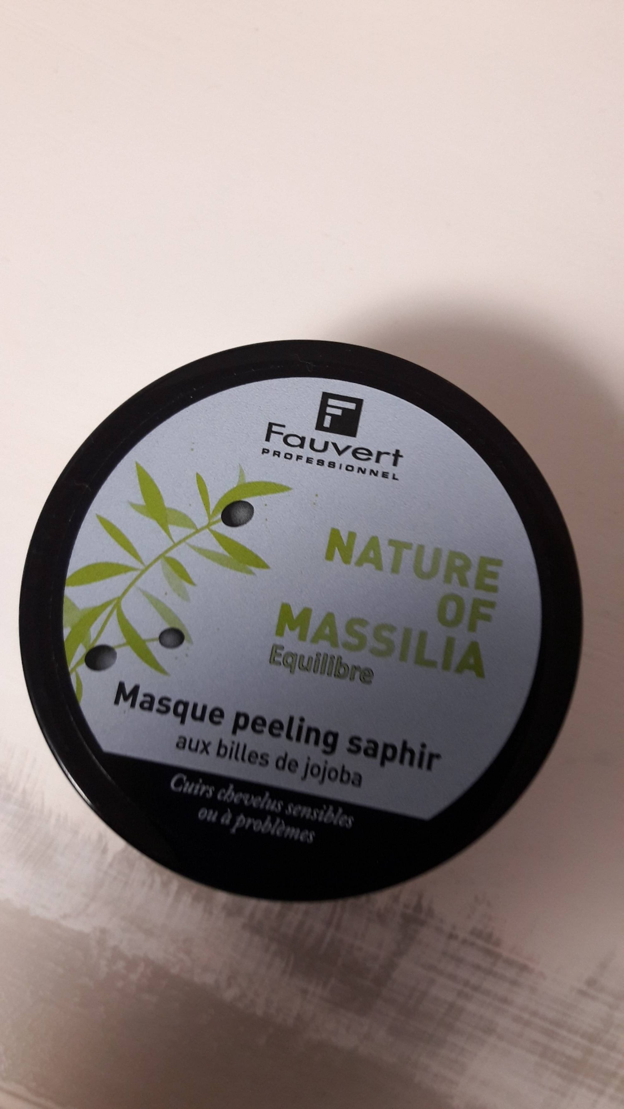 FAUVERT - Nature of massilia - Masque peeling saphir