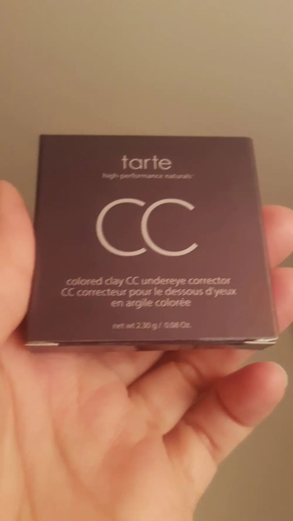 TARTE - CC correcteur pour le dessous d'yeux en argile colorée