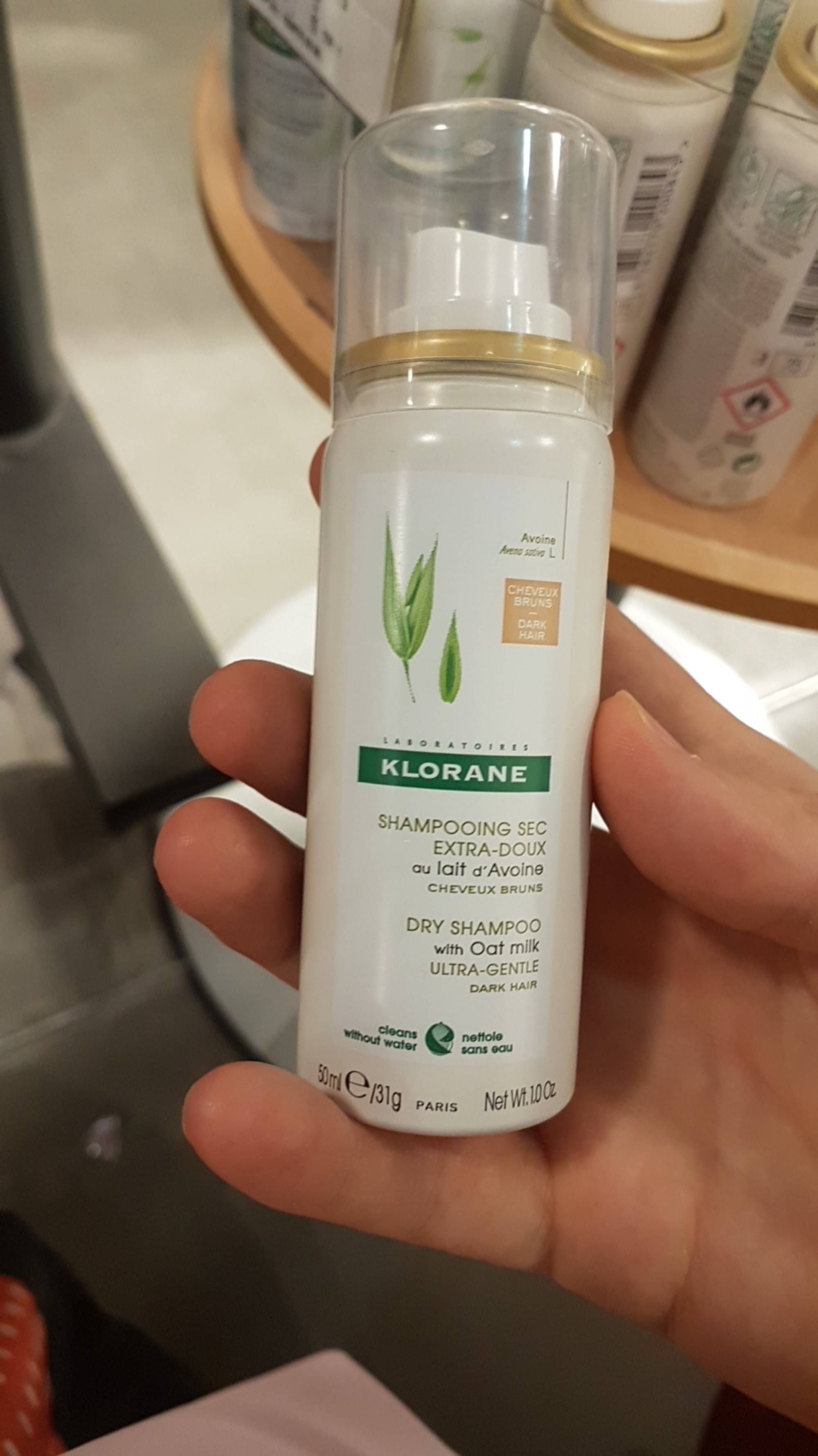 KLORANE - Shampooing sec extra-doux au lait d'avoine