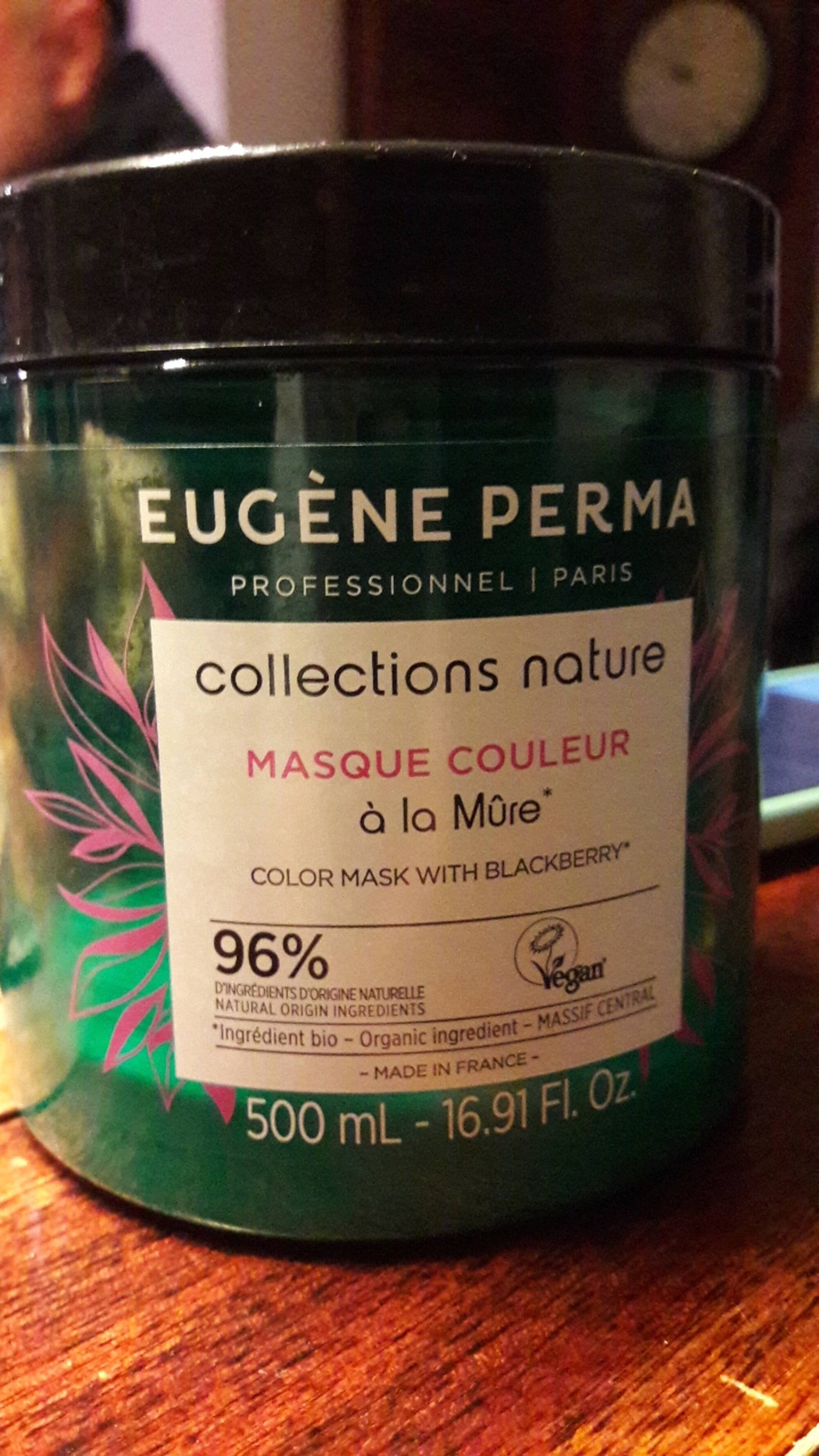 EUGÈNE PERMA - Collections nature - Masque couleur à la mûre