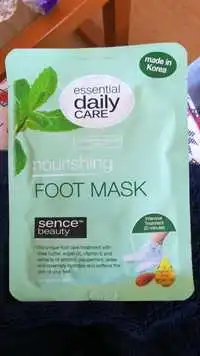 SENCE BEAUTY - Essential daily care - Nourishing foot mask