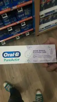 ORAL-B - Pureactiv - Soin émail menthe douce