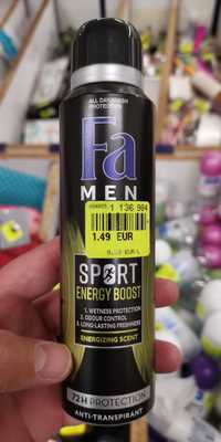 FA MEN - Sport energy boost - Anti-transpirant 72h