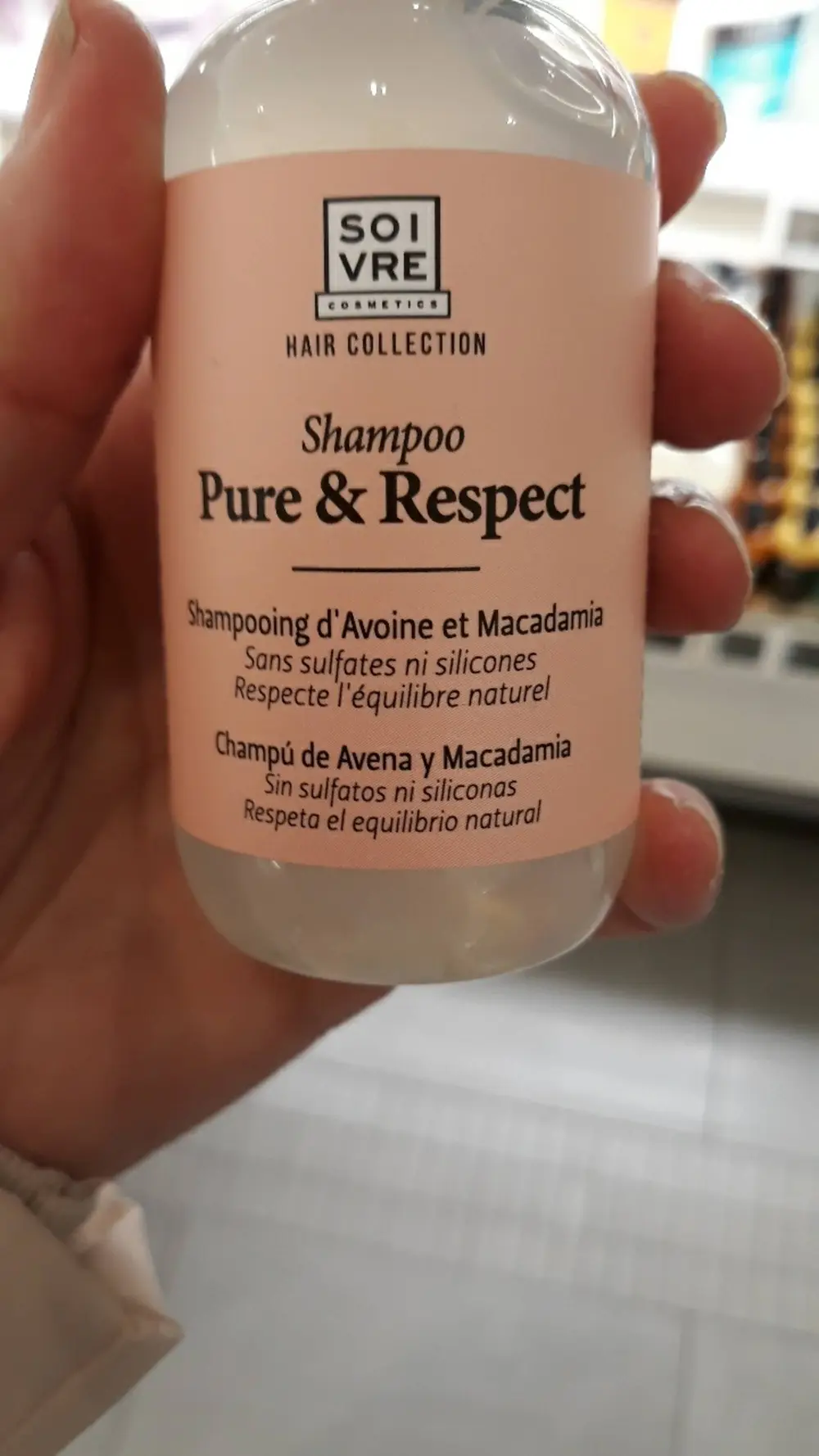 SOIVRE - Pure & respect - Shampoo