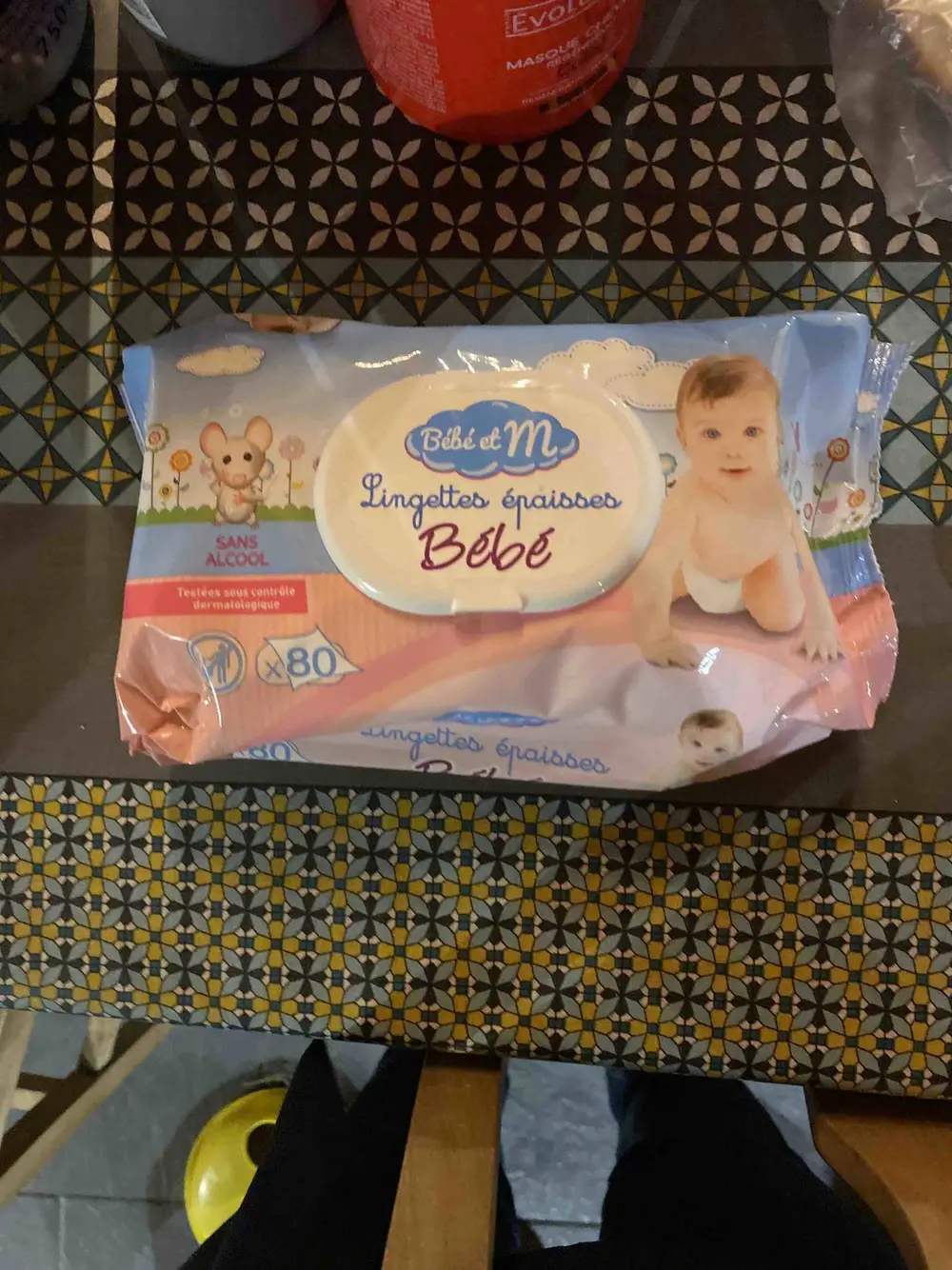 BÉBÉ ET M - Lingettes épaisses bébé