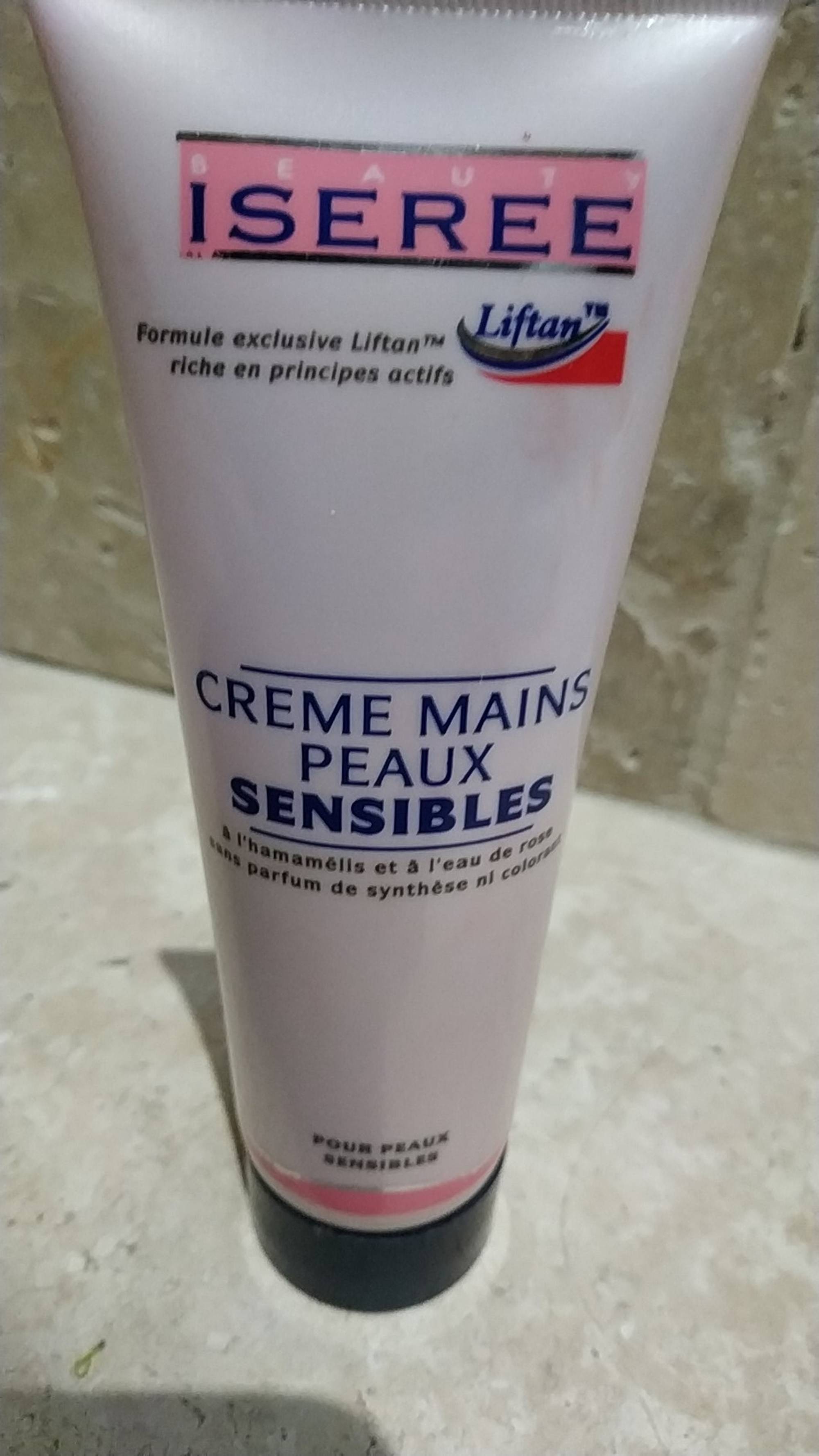 BEAUTY ISEREE - Liftan - Crème mains peaux sensibles