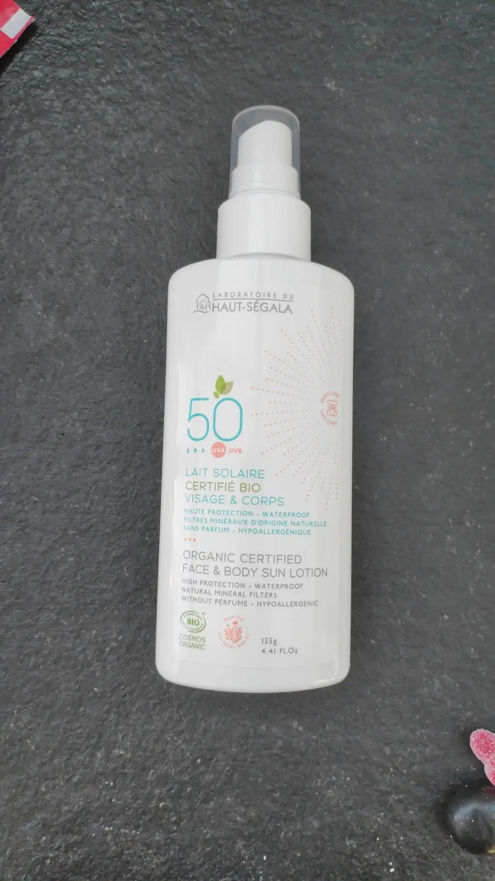 LABORATOIRE DU HAUT-SÉGALA - Lait solaire visage & corps SPF 50