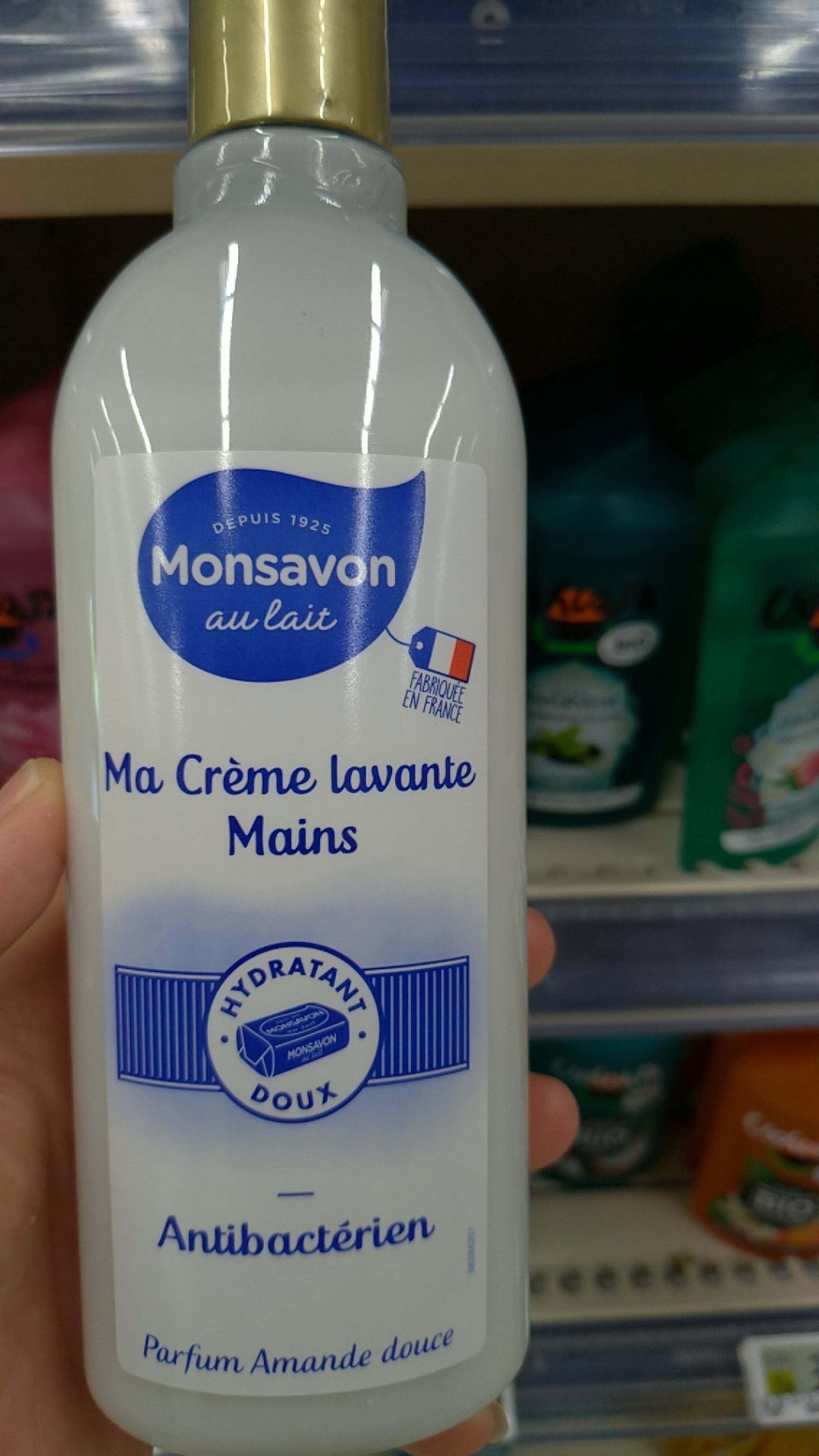 MONSAVON - Ma crème lavante mains