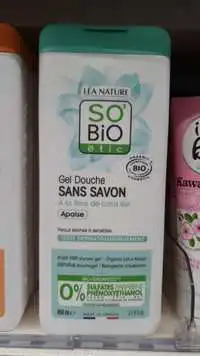 SO'BIO ÉTIC - Gel douche sans savon à la fleur de lotus bio