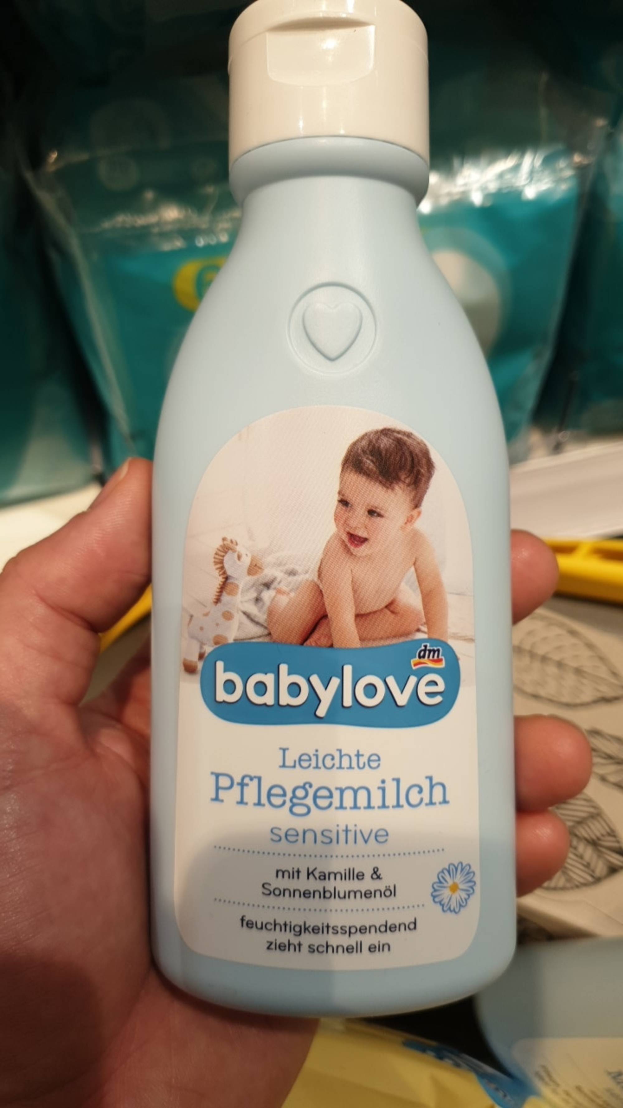 BABYLOVE - Leichte pflegemilch sensitive