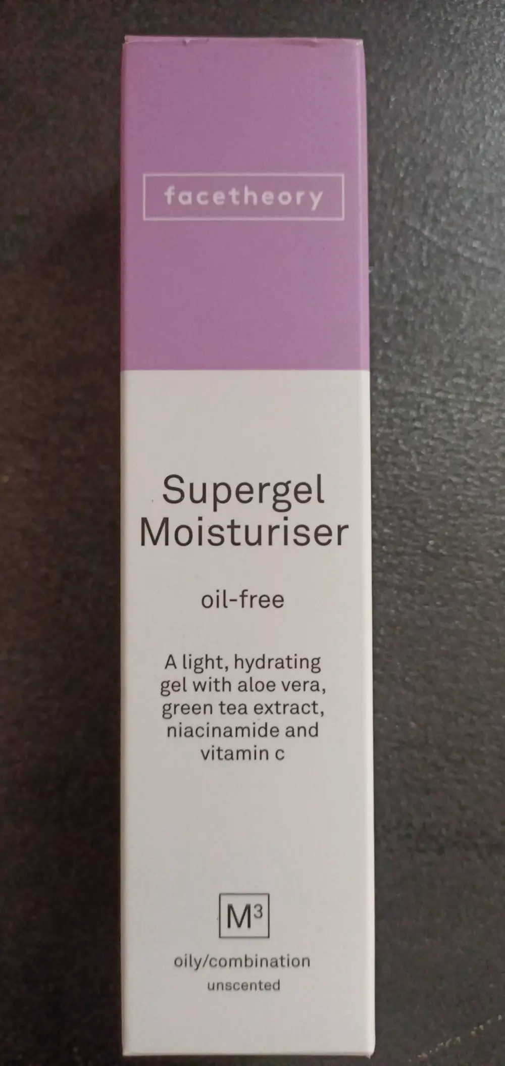 FACETHEORY - Supergel moisturiser oil-free