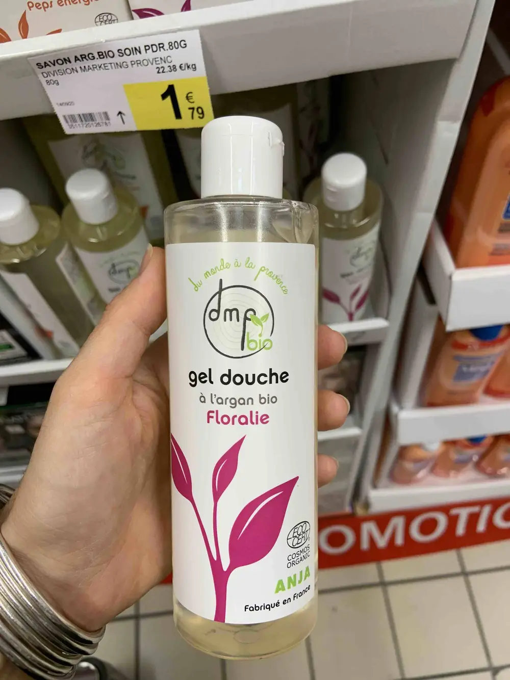 DMP DU MONDE À LA PROVENCE - Bio floralie - Gel douche à l'argan