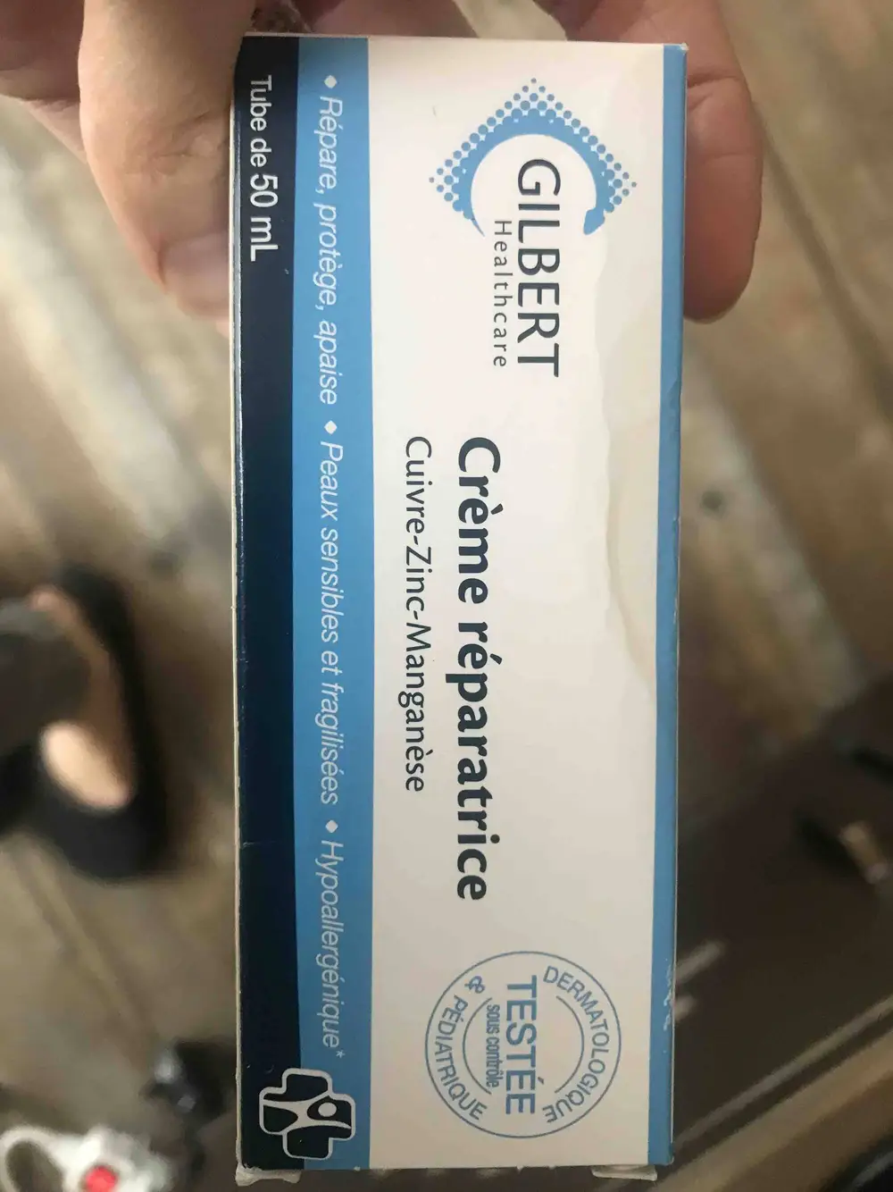 LABORATOIRE GILBERT - Crème réparatrice cuivre zinc manganèse