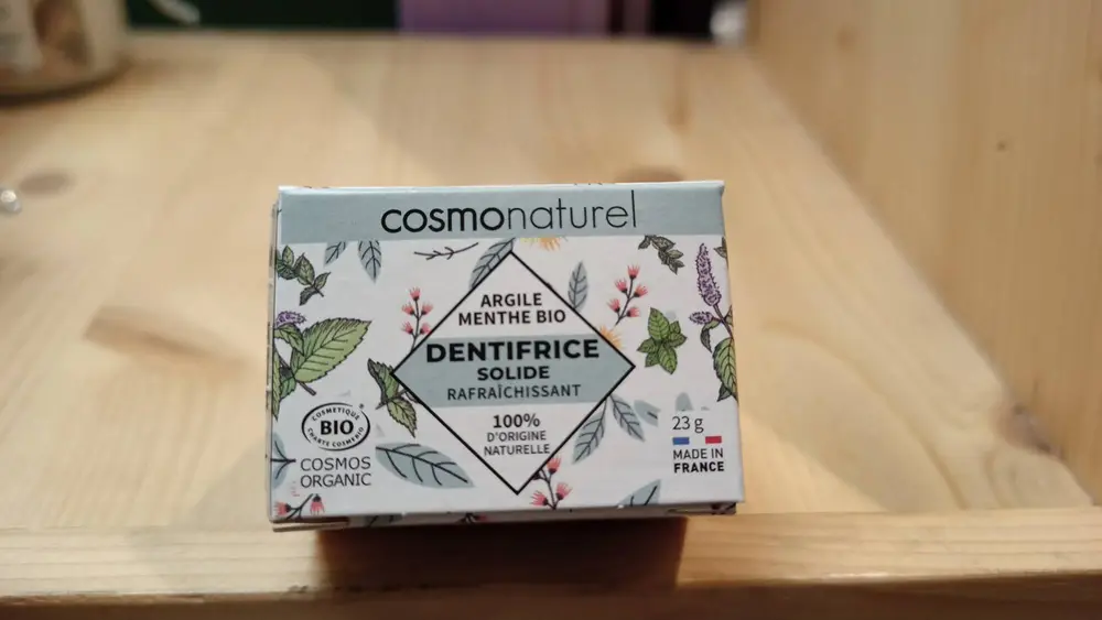 COSMO NATUREL - Dentifrice solide