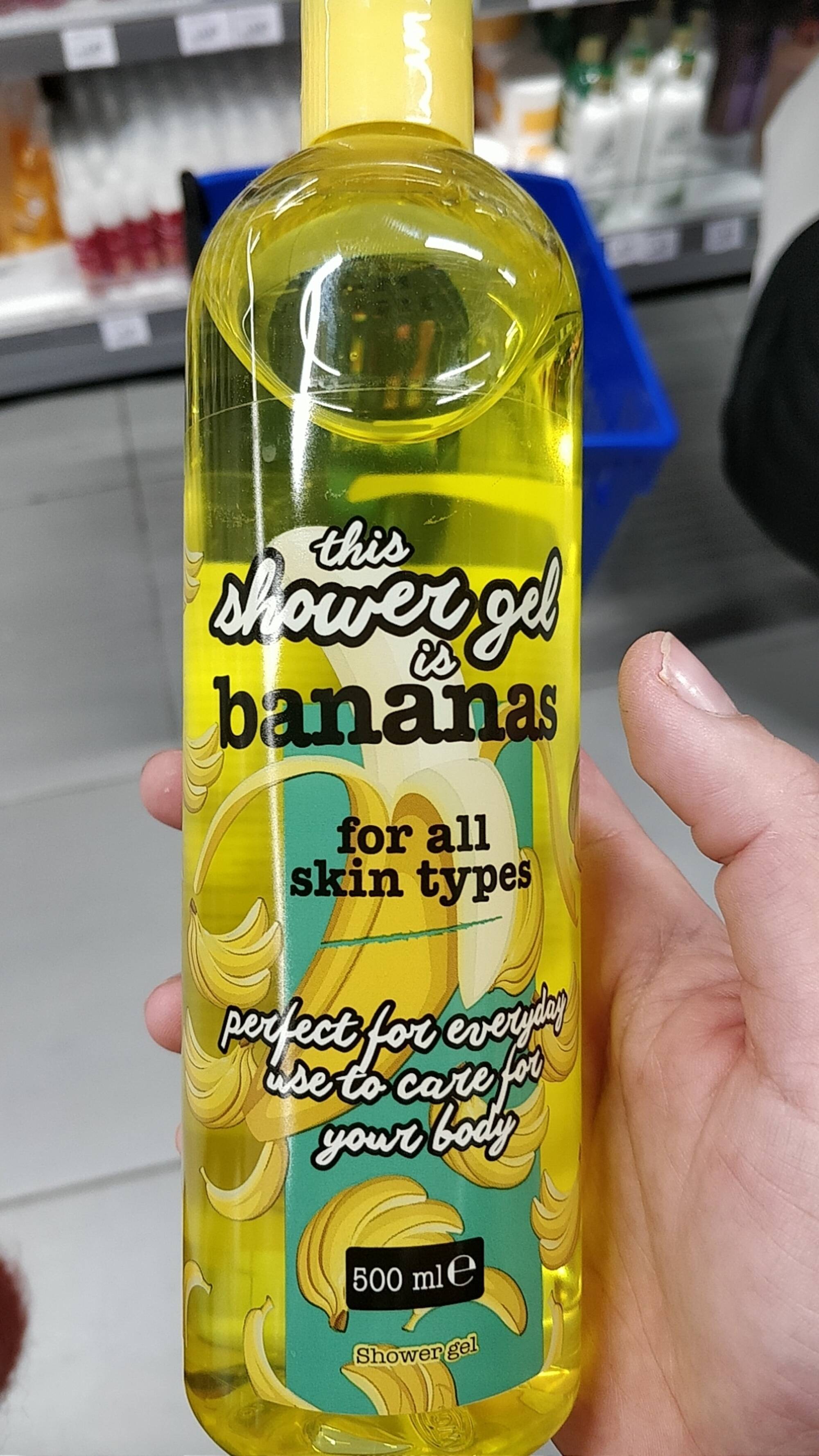 MAXBRANDS - This shower gel is bananas