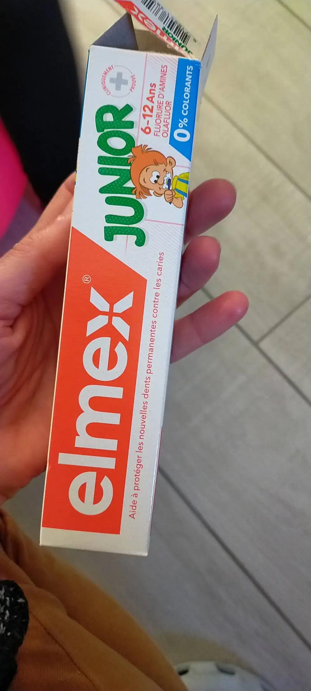 ELMEX - Junior - Dentifrice au fluorure