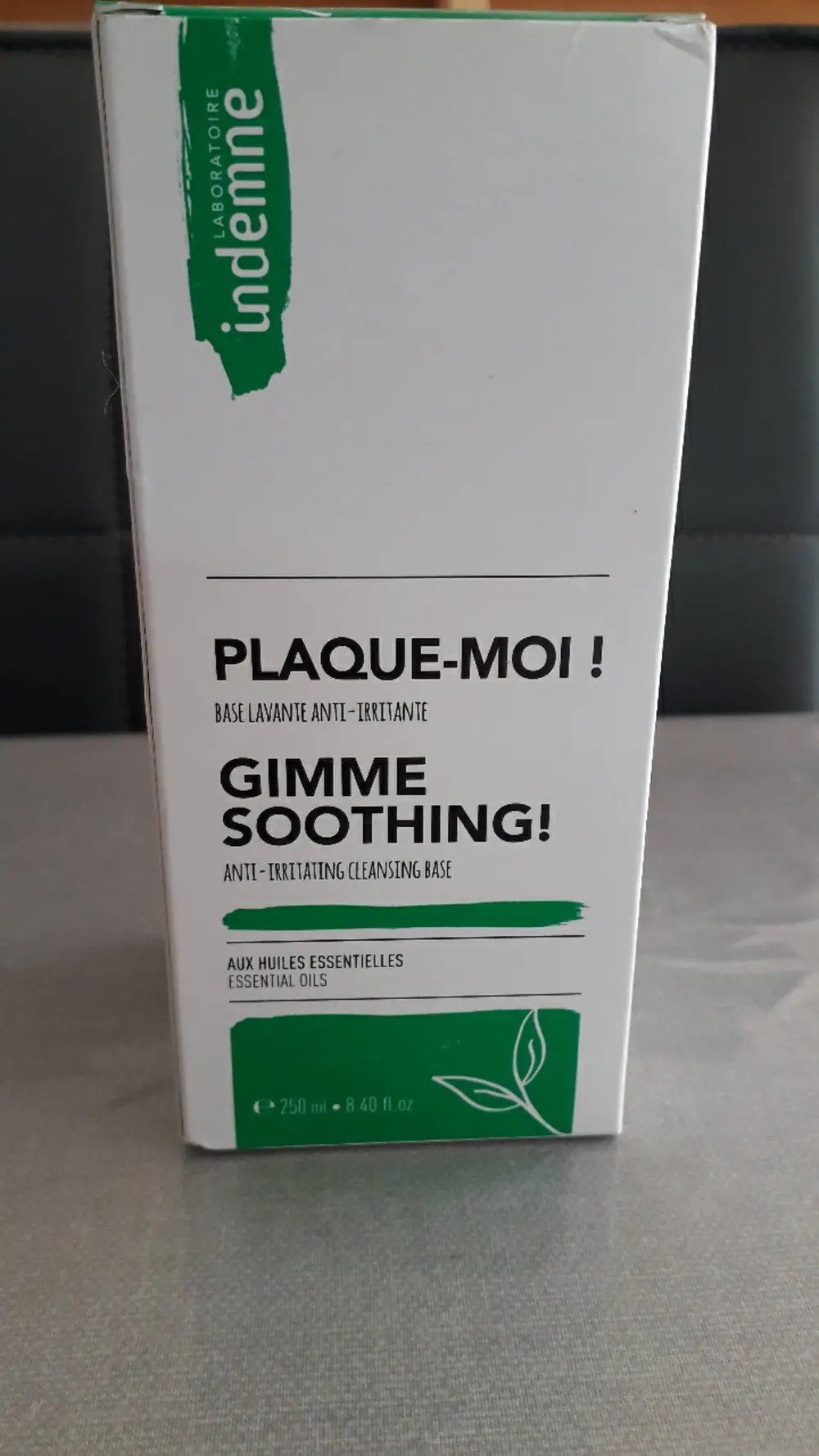 INDEMNE - Plaque-moi ! - Base lavante anti-irritante