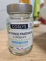 COSLYS - Dentifrice fraîcheur à croquer