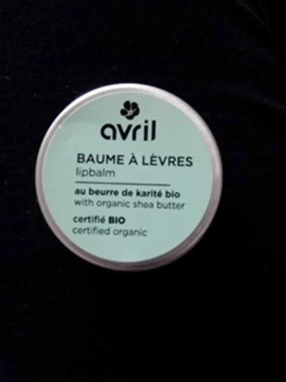 AVRIL - Beurre de karité bio -  Baume à lèvres