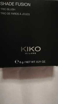 KIKO - Shade fusion - Trio de fards à joues