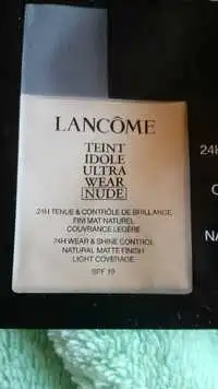 LANCÔME - Teint idole ultra wear nude SPF 19 - 03 beige diaphane