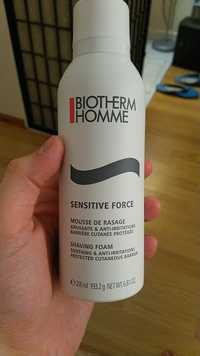 BIOTHERM HOMME - Sensitive force - Mousse de rasage 