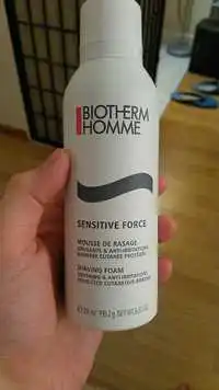 BIOTHERM HOMME - Sensitive force - Mousse de rasage 