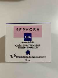 SEPHORA - Aha - Crème nuit tenseur