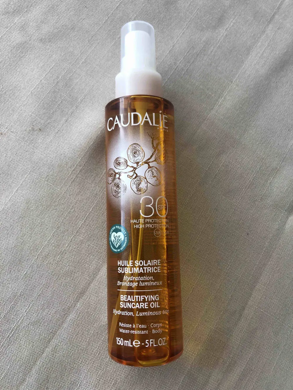 CAUDALIE - Huile solaire sublimatrice SPF 30