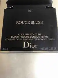 DIOR - Rouge blush - Blush poudre longue tenue