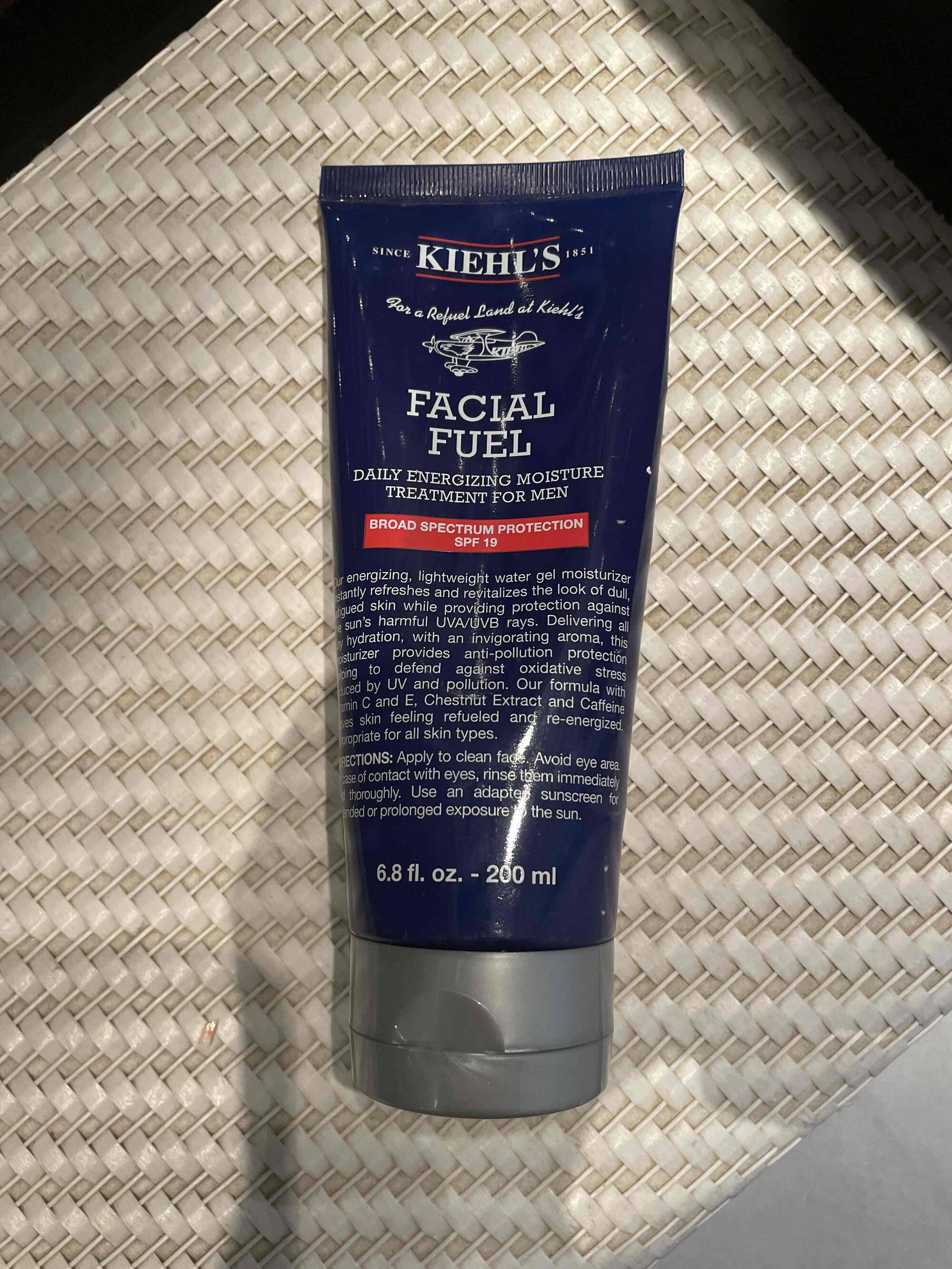 KIEHL'S - Facial Fuel - Daily enercizing moisture treatment for men