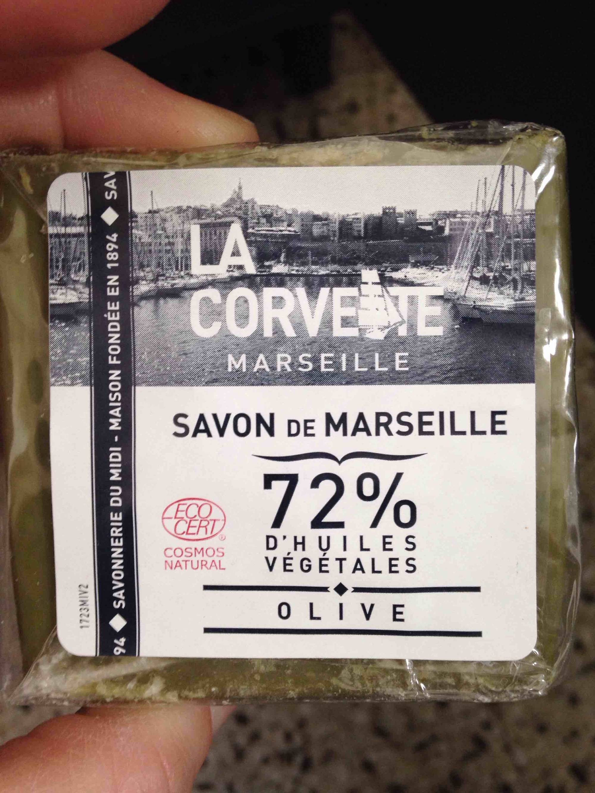 LA CORVETTE MARSEILLE - Savon de Marseille olive