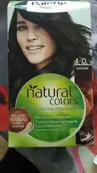 SCHWARZKOPF - Palette natural colors - Coloration permanente châtain 4-0