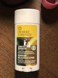 DESERT ESSENCE - Déodorant malaleuca et citron