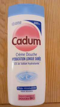CADUM - Crème douche hydratation longue durée à l'huile d'amande douces bio