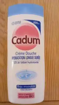 CADUM - Crème douche hydratation longue durée à l'huile d'amande douces bio