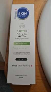 SKIN MINUTE - S-détox - Crème gel matt++
