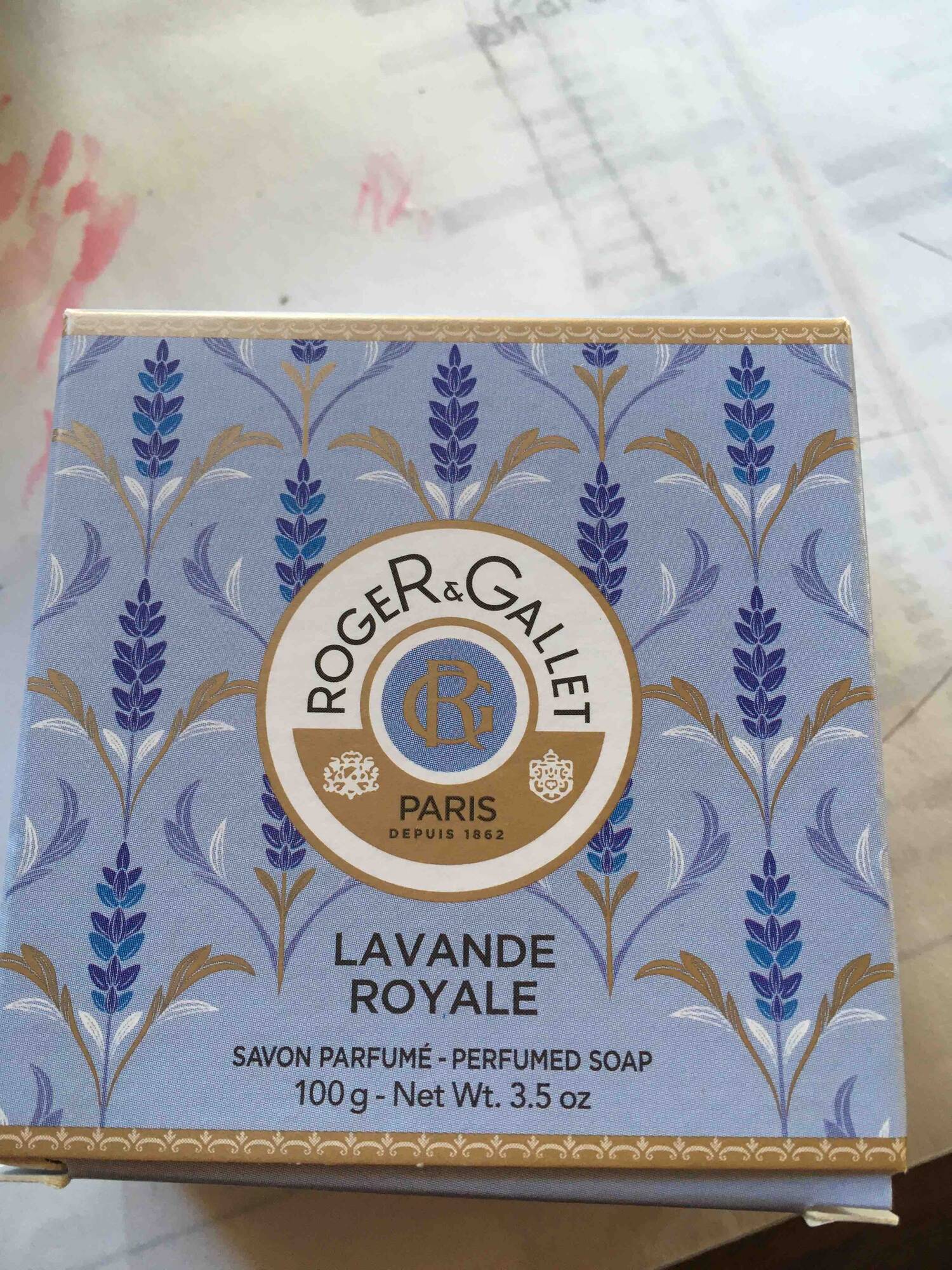 ROGER & GALLET - Lavande royale - Savon parfumé