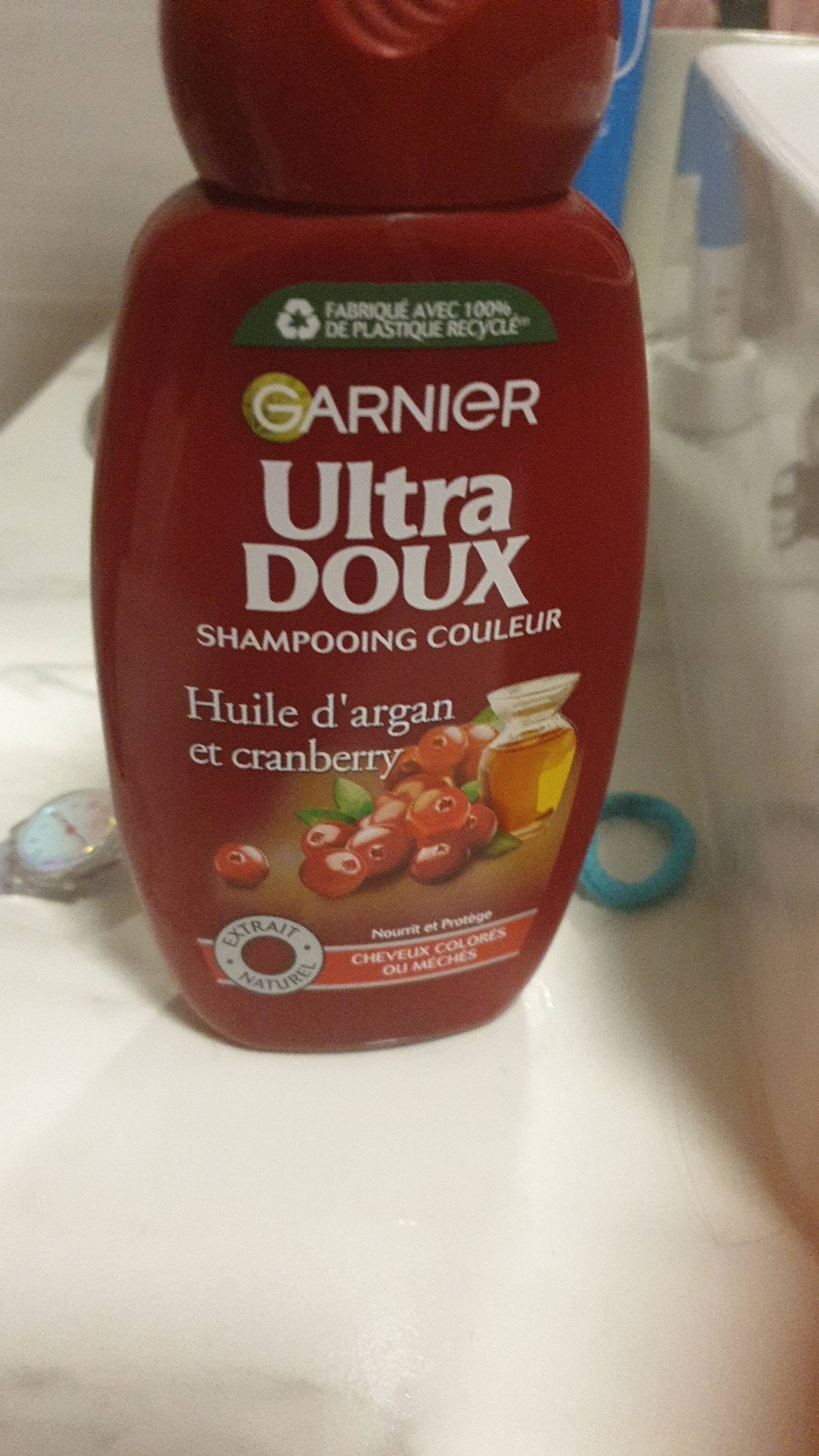 GARNIER - Ultra doux - Shampooing couleur Huile d'argan et cranberry