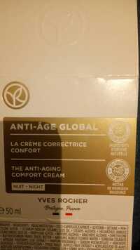 YVES ROCHER - Anti-âge global - La crème correctrice confort