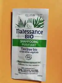 NATESSANCE - Shampoing purifiant tea tree bio & kératine végétale