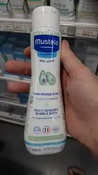 MUSTELA -  Bébé - enfant - Bain mousse éveil à l'avocat