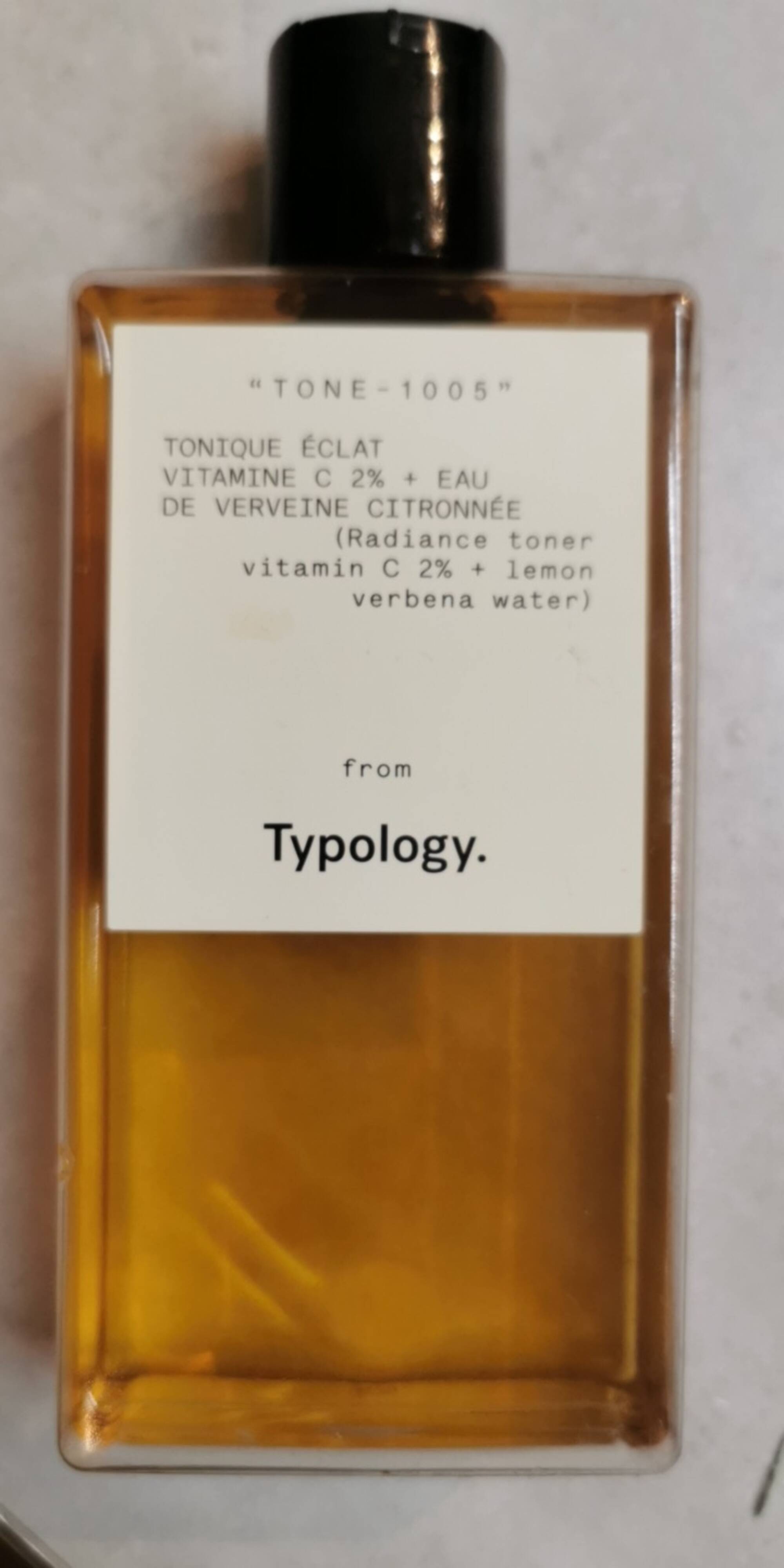 TYPOLOGY - Tone-1005 - Tonique éclat