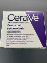 CERAVÉ - Crème nuit renouvelante