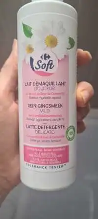 CARREFOUR - Carrefour soft - Lait démaquillant douceur