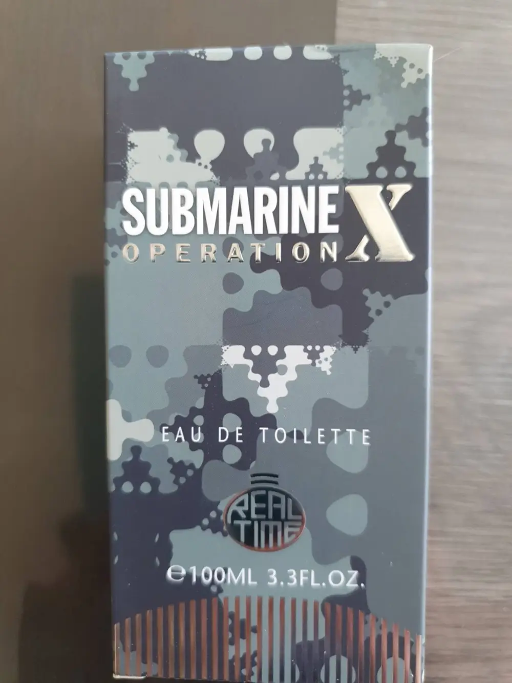 REAL TIME - Submarine X opération - Eau de toilette