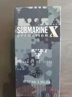 REAL TIME - Submarine X opération - Eau de toilette