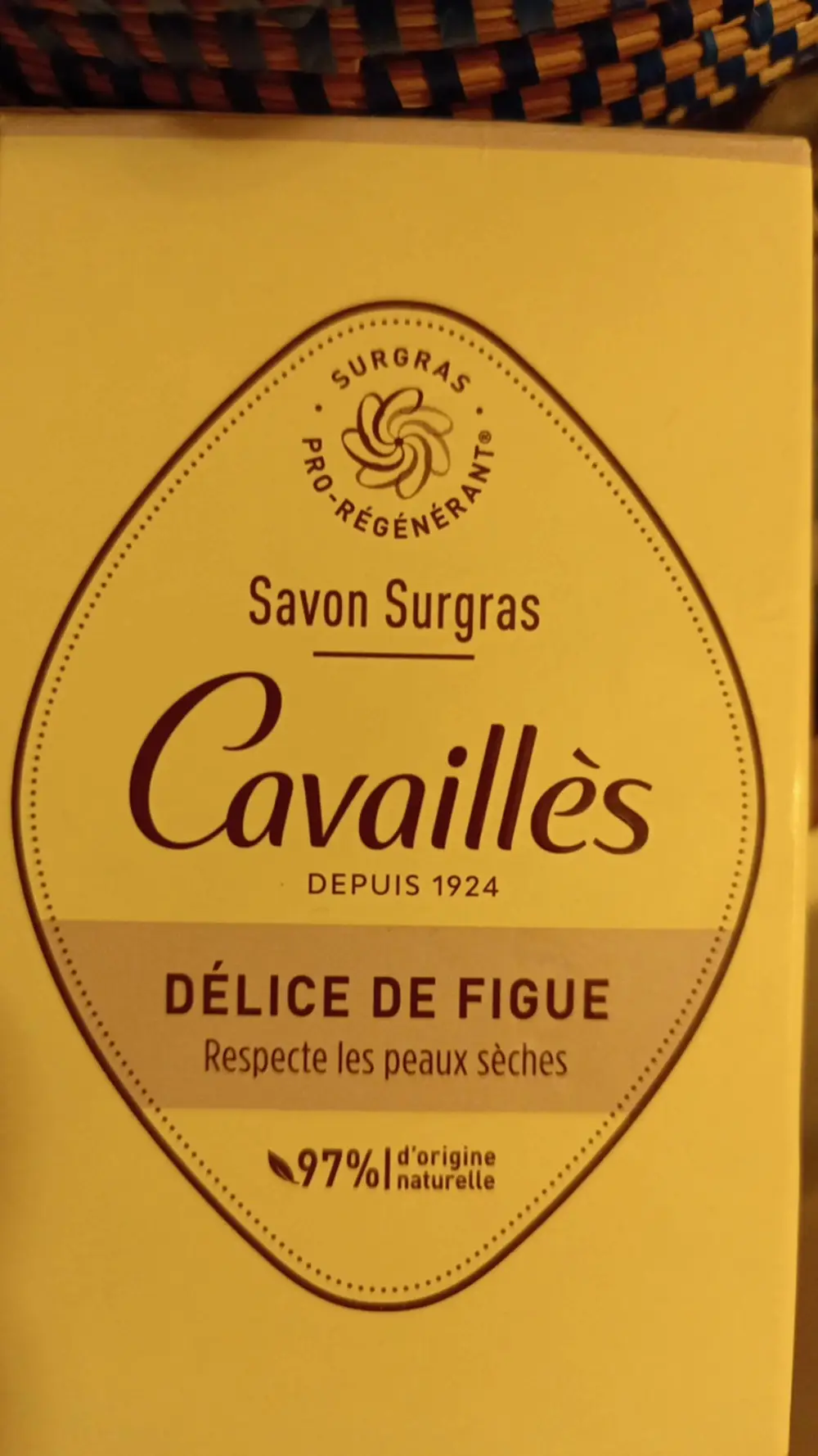 CAVAILLES - Délice de figue - Savon surgras